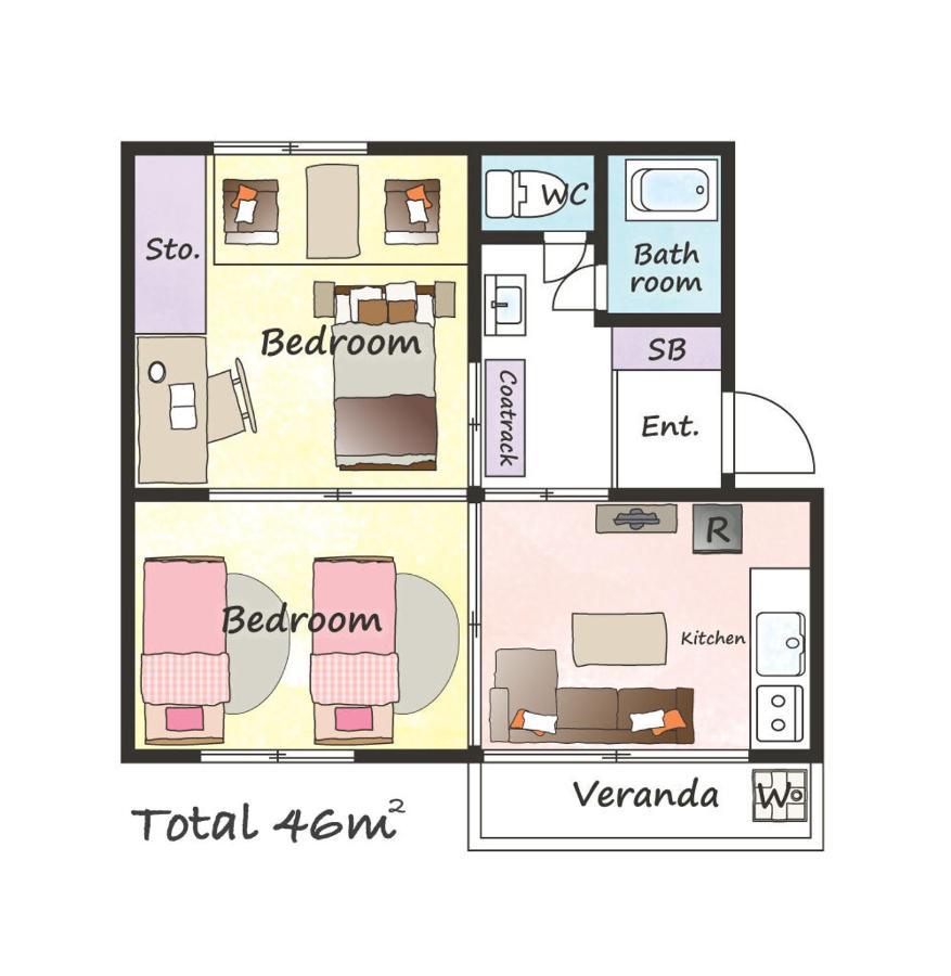 Apartamento 汐の香 - Shio No Kaori Odawara Exterior foto